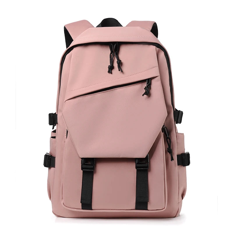 Simple Solid Color Backpack
