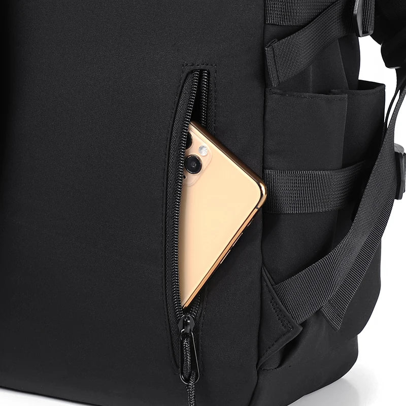 Simple Solid Color Backpack
