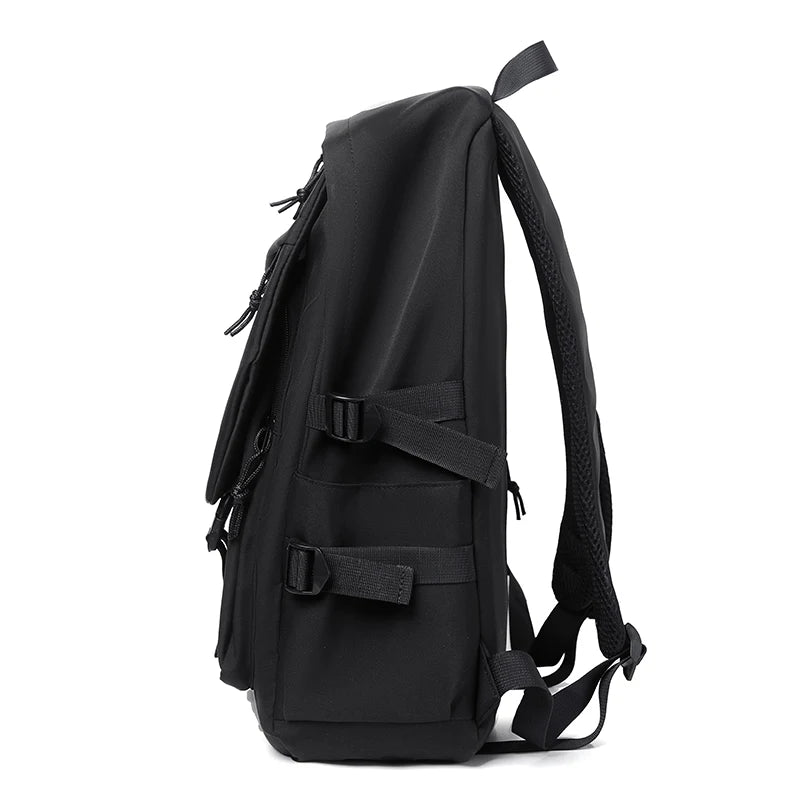 Simple Solid Color Backpack