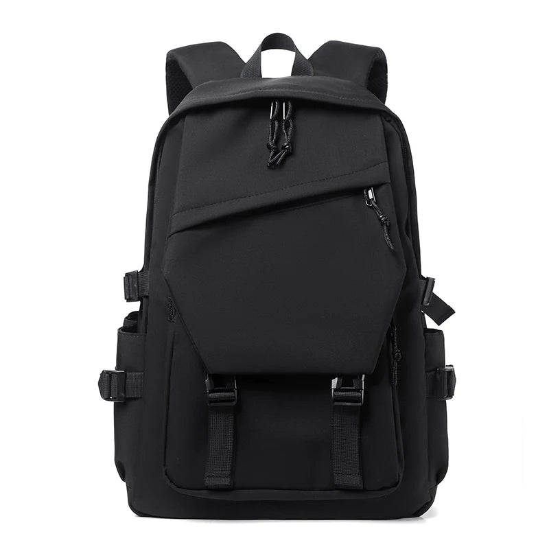 Simple Solid Color Backpack