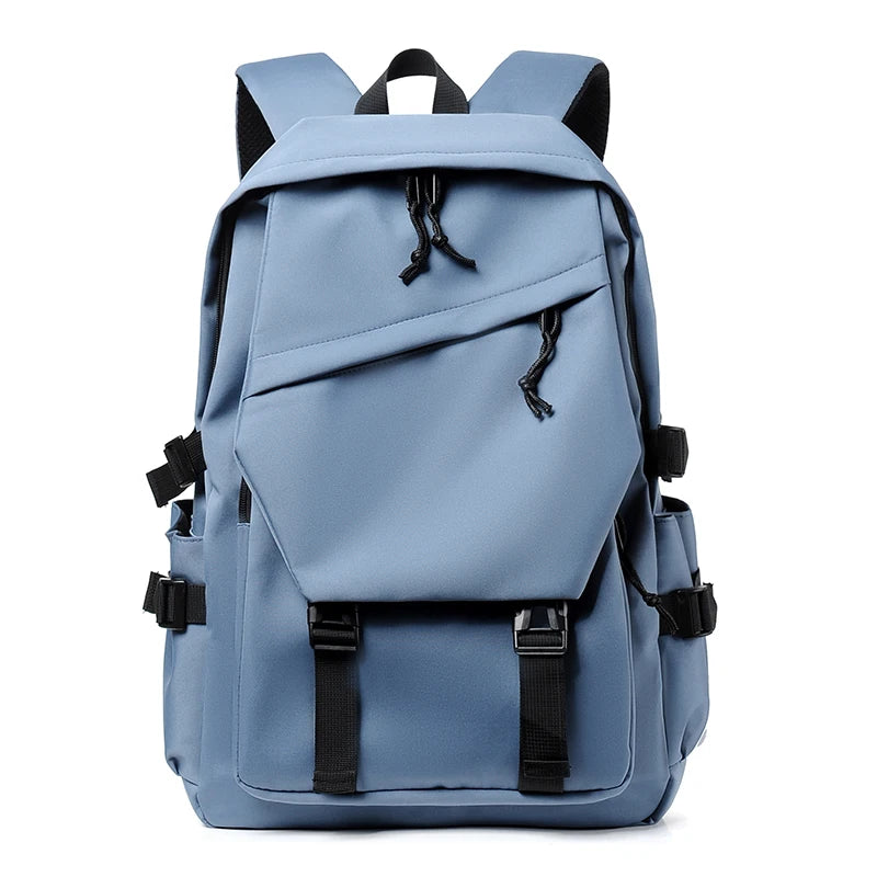Simple Solid Color Backpack